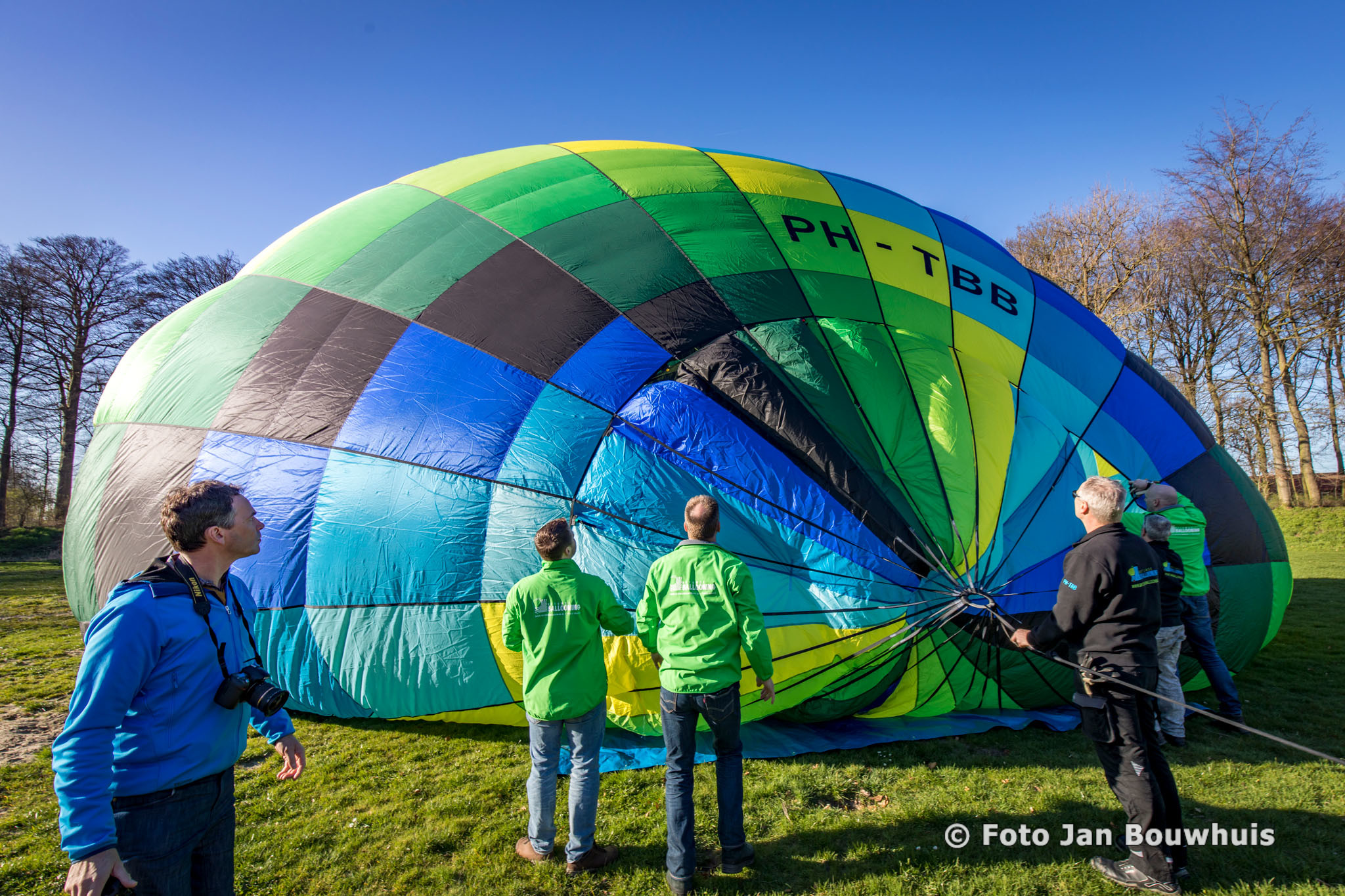 opwinding Blauw Weigering Eerste test vaart nieuwe heteluchtballon PH-TBB - de Tielenaar