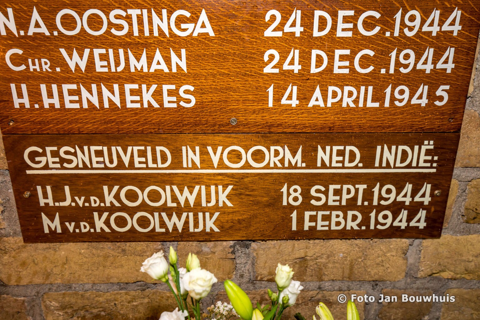 Katholieke geloofsgemeenschap van Tiel herdenkt omgekomen militaire