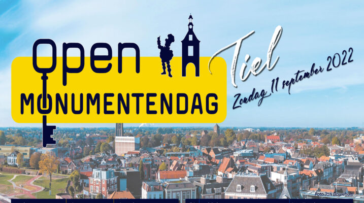 Open Monumentendag op zondag 11 september - de Tielenaar